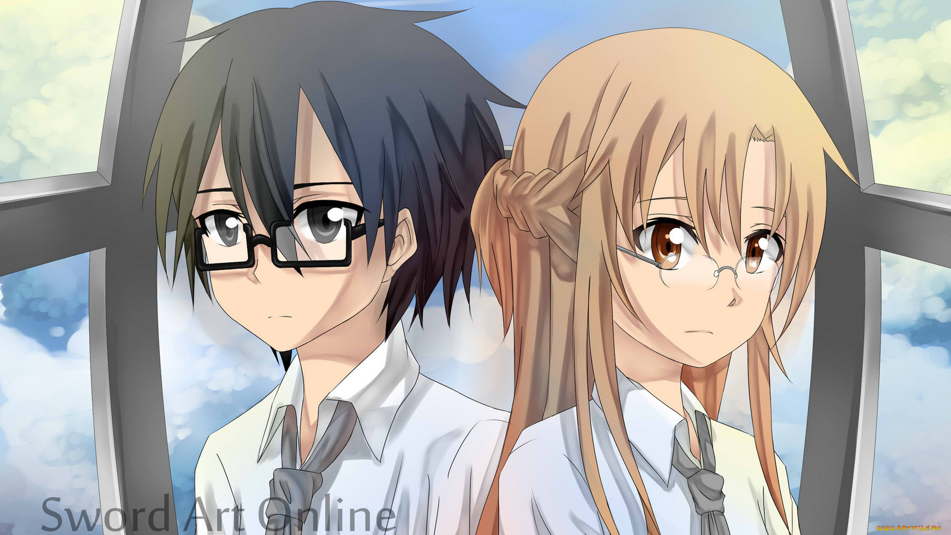 , sword, art, online